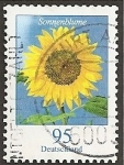 Stamps Germany -  Flores de Alemania. Girasol.