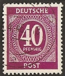 Stamps Germany -  Ocupación Americana, Inglesa y Soviética.