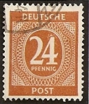 Stamps Germany -  Ocupación Americana, Inglesa y Soviética.