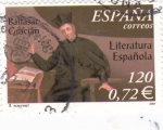 Sellos de Europa - Espaa -  LITERATURA ESPAÑOLA-baltasar gracian