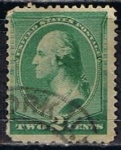 Stamps United States -  Scott  213 Washington (4)