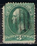 Stamps United States -  Scott  184 Washington (9)