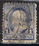 Stamps United States -  Scott  219 Franklin (10)