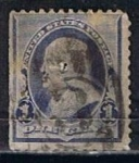 Stamps United States -  Scott  219 Franklin (12)