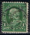 Stamps United States -  Scott  279 Franklin (3)