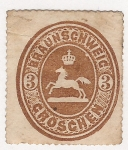 Stamps Europe - Germany -  Brunswich 1865