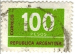 Sellos de America - Argentina -  Numérico