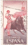 Stamps Spain -  fiesta nacional: tauromáquia-corrida de toros