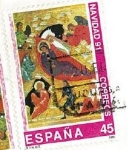 Stamps Spain -  Navidad 91