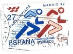 Stamps Spain -  Paralimpiada Madrid´ 92