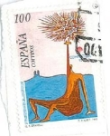 Stamps Spain -  Compostela '93