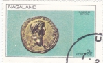 Stamps Asia - Nagaland -  moneda-claudius de britainn