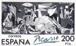Stamps : Europe : Spain :  GUERNICA- Pablo Ruiz Picasso
