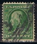 Stamps United States -  Scott  331 Franklin (5)