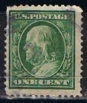 Stamps United States -  Scott  331 Franklin (8)