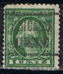 Stamps United States -  Scott  424  Washington (5)