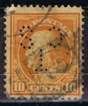 Stamps United States -  Scott  433 Franklin (7)