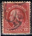 Stamps United States -  Scott  435 Franklin