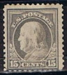 Stamps United States -  Scott  437 Franklin (5)