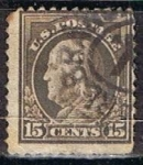 Stamps United States -  Scott  437 Franklin (9)