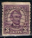 Stamps United States -  Scott  635 Lincoln (3)