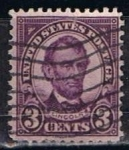 Stamps United States -  Scott  635 Lincoln (10)