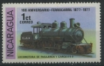 Stamps Nicaragua -  S1079 - 100 Aniv. Ferrocarril