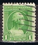 Stamps United States -  Scott  705 Washington (4)