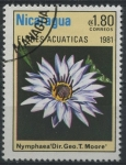 Sellos de America - Nicaragua -  S1117 - Flores acuáticas