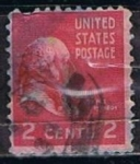 Stamps United States -  Scott  806 Adams (5)