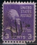 Stamps United States -  Scott  807  Jefferson (12)