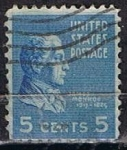 Stamps United States -  Scott  810 Monroe (4)