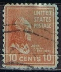 Stamps United States -  Scott  815 Tyler (3)