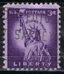 Stamps United States -  Scott  1035 Statua de la Livertad (5)