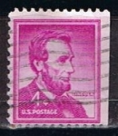 Stamps United States -  Scott  1036 Lincoln (10)