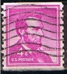 Stamps United States -  Scott  1058 Lincoln (2)