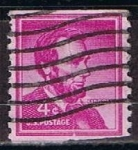 Stamps United States -  Scott  1058 Lincoln (5)