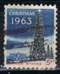 Stamps United States -  Scott  1240 Navidad