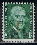 Stamps United States -  Scott  1278  Thomas Jefferson (4)