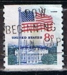 Stamps United States -  Scott  1338A Bandera (2)