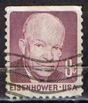 Stamps United States -  Scott  1395  Eisenhower (4)