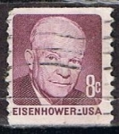 Sellos de America - Estados Unidos -  Scott  1402 Eisenhower (2)