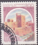 Sellos de Europa - Italia -  castillo normanno svevo -bari