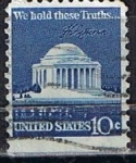 Stamps United States -  Scott  1510  Monumento Jefferson