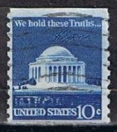 Stamps United States -  Scott  1520  Monumento Jefferson (3)