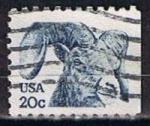 Sellos de America - Estados Unidos -  Scott  1949 Bighom Sheep (2)