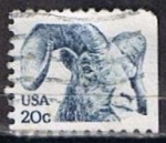 Sellos de America - Estados Unidos -  Scott  1949 Bighom Sheep (5)