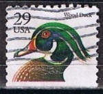 Stamps United States -  Scott  2485 Wood Duck