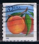 Stamps United States -  Scott  2487 Melocoton (11)