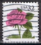 Stamps United States -  Scott  2492 Rosa Rosa (2)